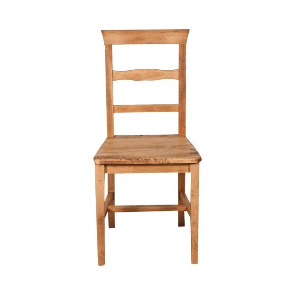 Scaun din lemn masiv de fag Biscottini Addy, maro închis-image-1