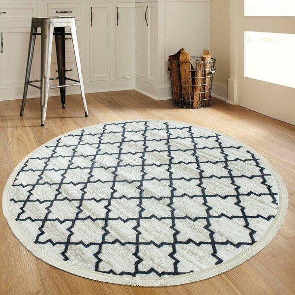 Covor Rusallo Gris, ⌀ 150 cm