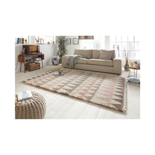 Covor Mint Rugs Allure Rose, 200 x 290 cm, crem-roz-image-2