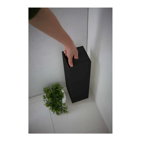 Suport pentru hârtie igienică YAMAZAKI Tower, negru-image-4