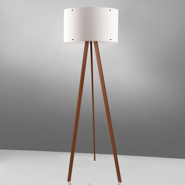 Lampadar Simple, alb-image-1