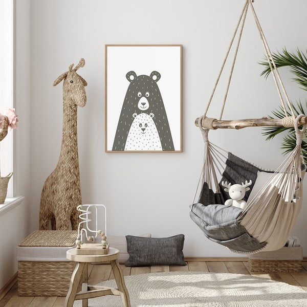 Tablou pentru copii 30x40 cm Safest Place – Malerifabrikken-image-1