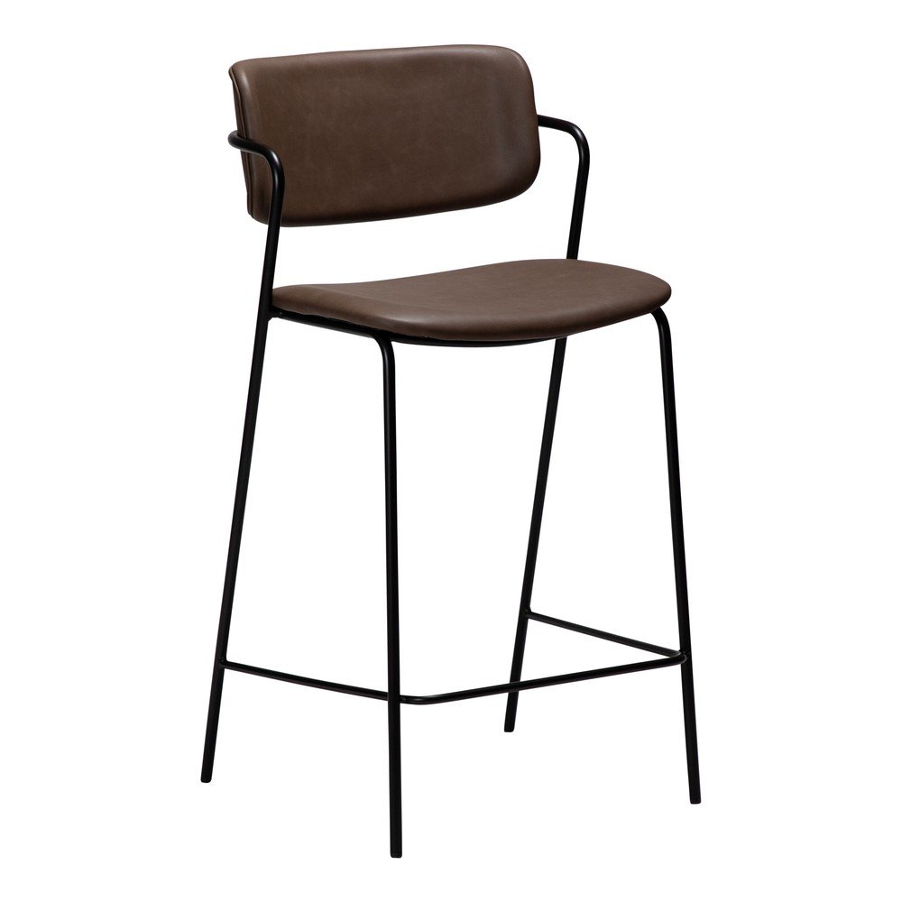 Scaun de bar maro (înălțime șezut 67,5 cm) Zed – DAN-FORM Denmark