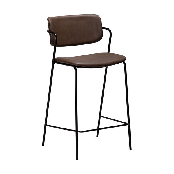 Scaun de bar maro (înălțime șezut 67,5 cm) Zed – DAN-FORM Denmark