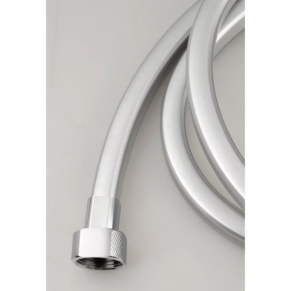 Furtun de duș argintiu din plastic Quadroflex – Sapho-image-2
