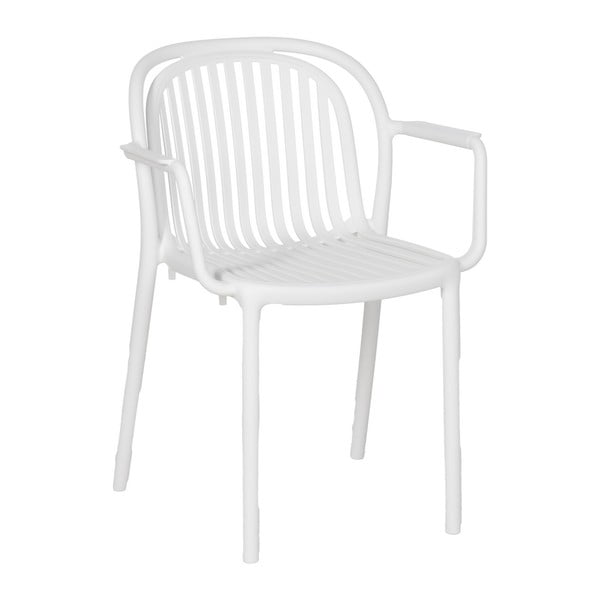 Scaun de dining alb din plastic Alia – Ixia