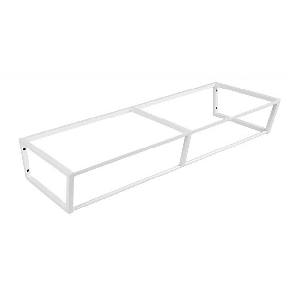 Suport pentru chiuvetă alb suspendat din oțel 120x20 cm Ska – Sapho