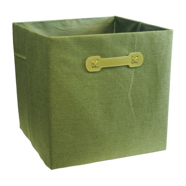 Cutie pentru stocare Cube Green, 32x32 cm