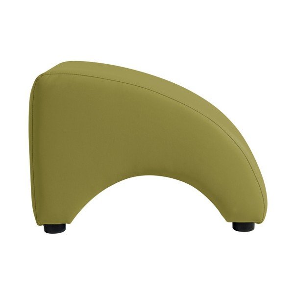 Taburet din imitație de piele Max Winzer Brandford, verde-image-2