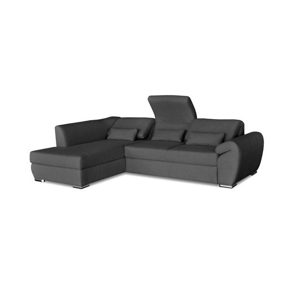 Colțar extensibil Windsor  & Co. Sofas Epsilon, colț partea stângă, gri închis-image-1