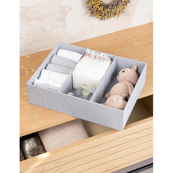 Organizator pentru sertare din carton Vidar – Bigso Box of Sweden-image-1