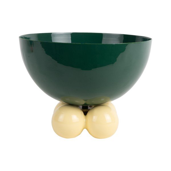 Bol verde din fier ø 26 cm Double Funky – PT LIVING-image-2
