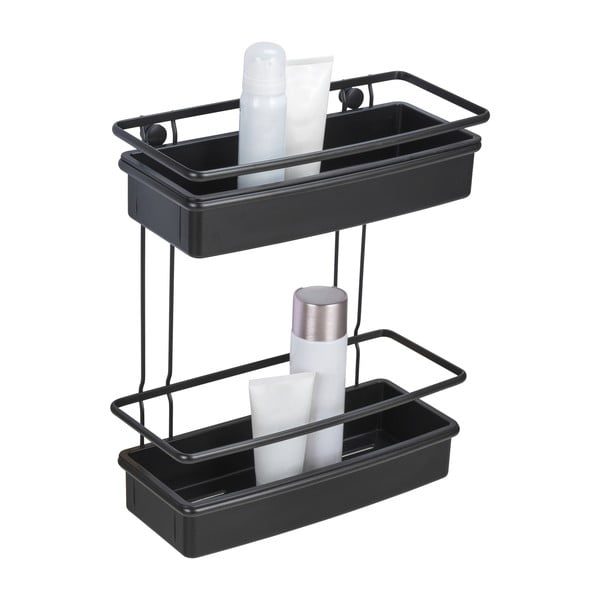 Raft de duș Wenko Molinella, 30 x 35 cm, negru-image-3