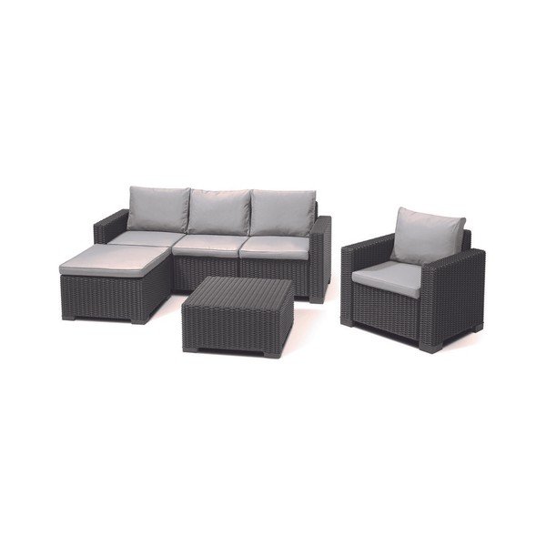 Set mobilier de grădină Keter Moorea, gri