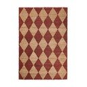 Covor tip traversă teracotă țesut manual din amestec de iută 60x230 cm Effie Diamond – Flair Rugs