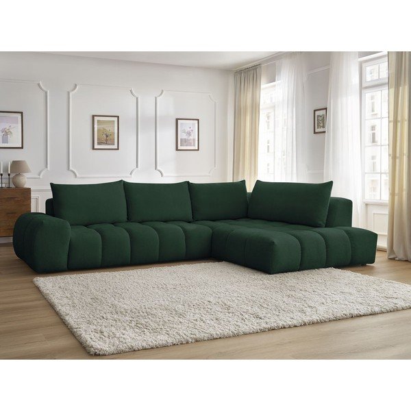 Colțar verde închis (cu colț pe partea dreaptă) Everest – Bobochic Paris-image-1