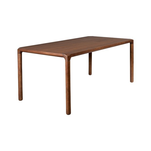 Masă de dining cu aspect de lemn de frasin 90x160 cm Storm – Zuiver-image-2