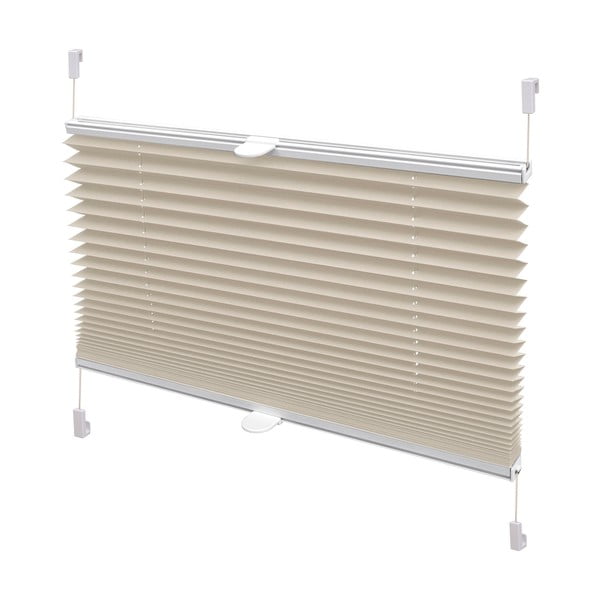 Jaluzea bej 57x150 cm Plisé Verona – Gardinia-image-1