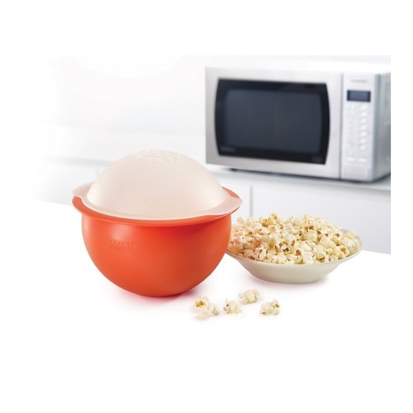 Bol pentru popcorn Joseph Joseph M-Cuisine Popcorn Maker, roșu-image-1