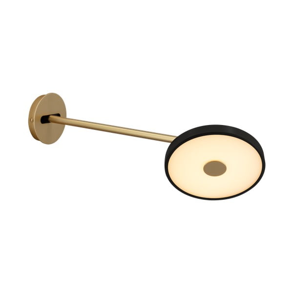 Aplică de perete neagră LED cu intensitate reglabilă ø 15 cm Asteria Wall Long – UMAGE-image-1