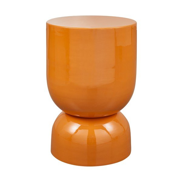 Măsuță auxiliară rotundă din metal ø 32 cm Hekla – WOOOD