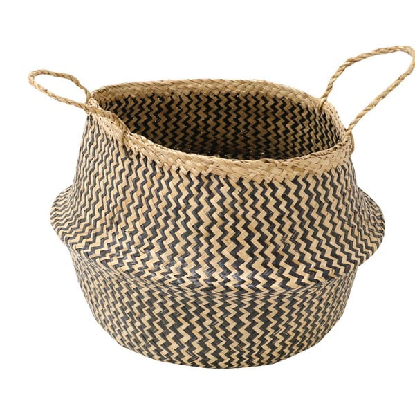 Coș depozitare din iarbă de mare Compactor Zic Zac, ⌀ 45 cm-image-3