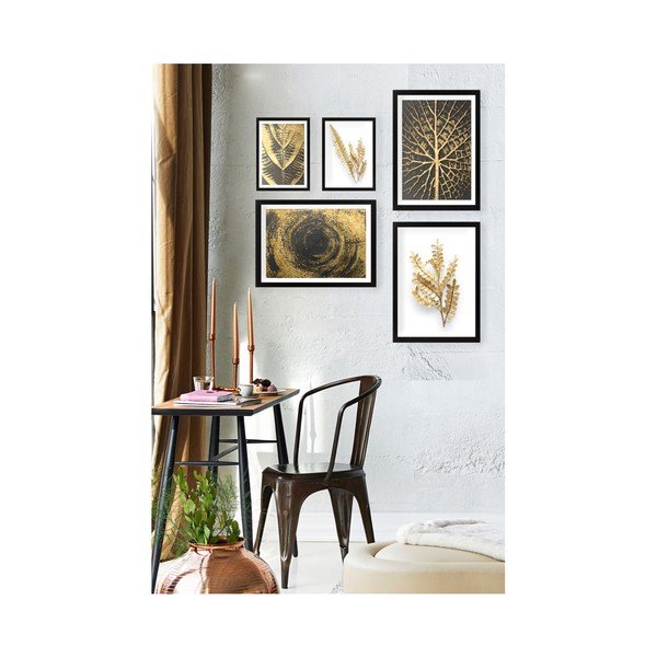 Tablouri 5 buc. 60x20 cm Nature – Vavien Artwork-image-1