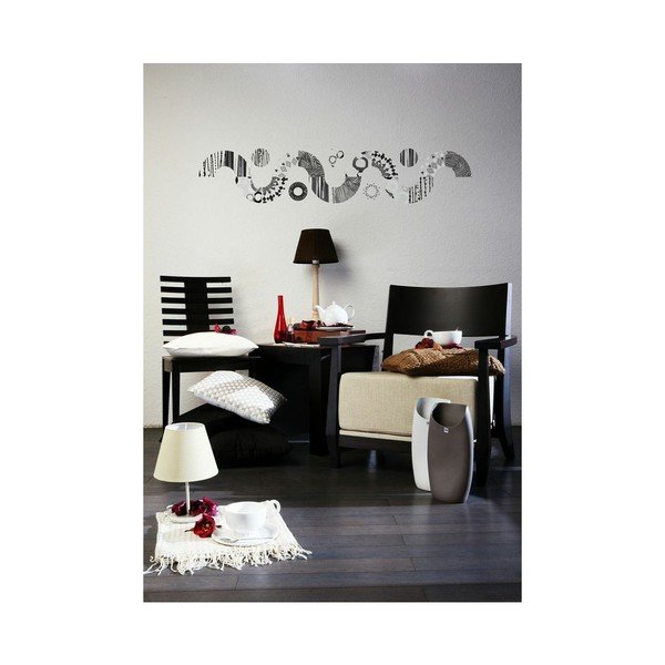 Autocolant Ambiance Grey And Black Circles-image-3