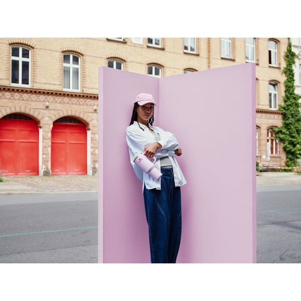 Termos roz cu pai din oțel inoxidabil 1,18 l Quencher H2.0 FlowState Tumbler Cherry Blossom – Stanley-image-2