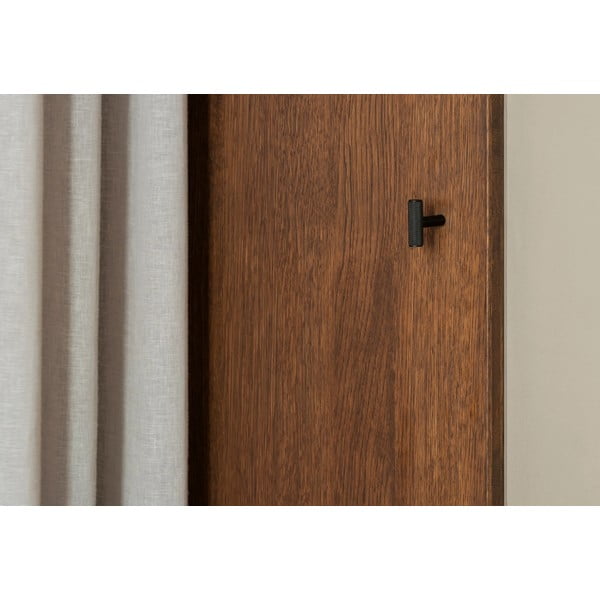 Cârlige negre 2 buc. de montat pe perete din metal Rof – Blomus-image-1