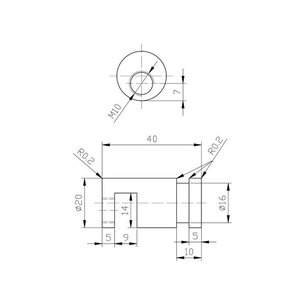 Cârlig auriu suspendat din alamă – Sapho-image-4