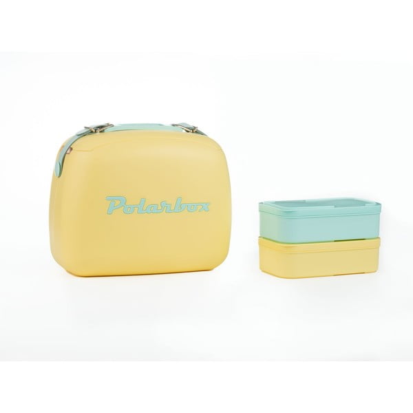 Cutie termoizolantă galbenă 6 l Pop – Polarbox