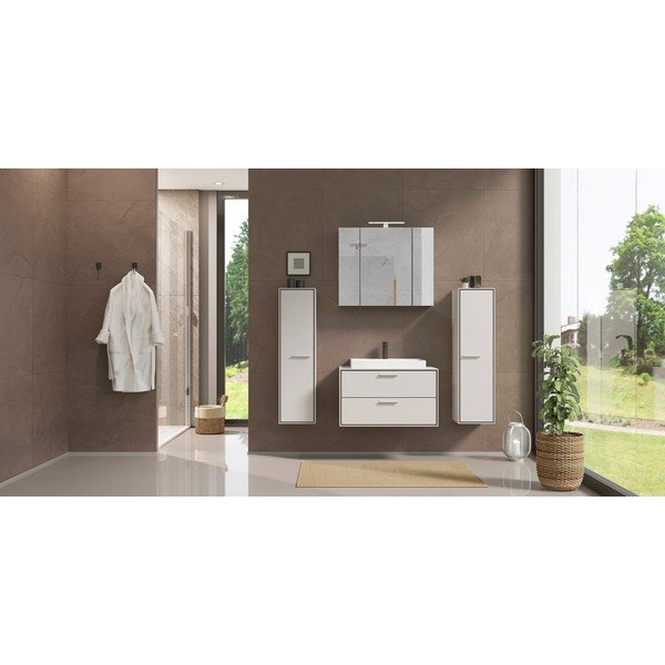 Dulap cu chiuvetă grej suspendat 80x47 cm Sovana – Germania-image-1