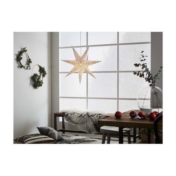 Decorațiune luminoasă suspendată Markslöjd Karla, ø 75 cm, alb-image-2