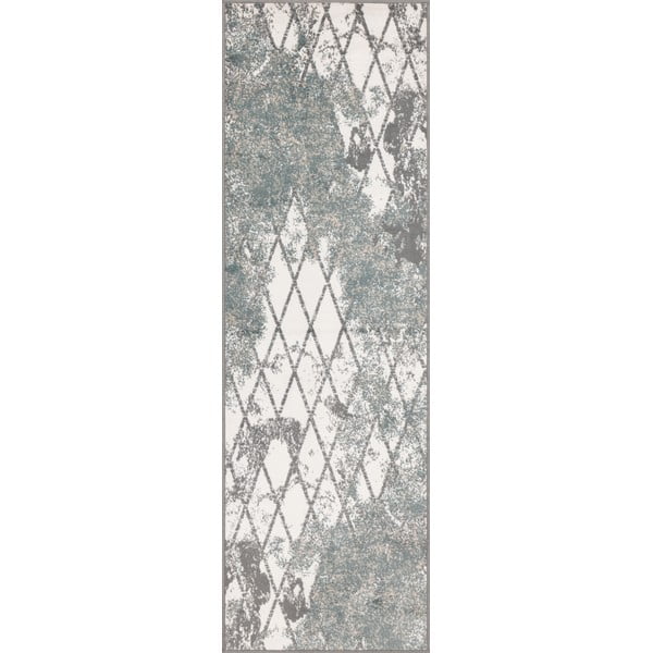 Covor tip traversă albastru prăfuit 80x250 cm Sensi Gepi – FD