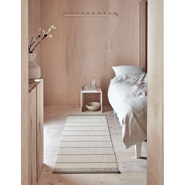 Covor pentru exterior și interior gri deschis/crem 60x85 cm Belle Warm Grey – Pappelina-image-1