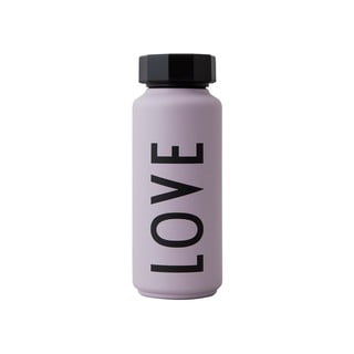 Sticlă termos Design Letters Love, 500 ml, violet