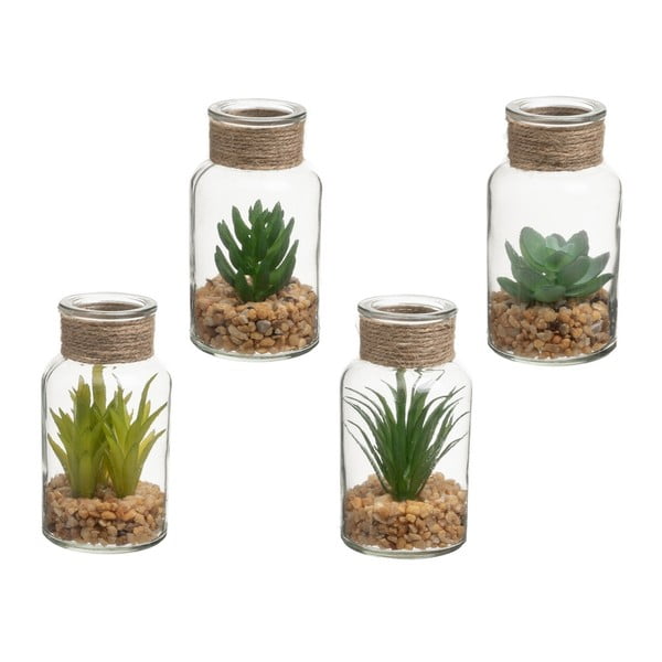 Plante artificiale 4 buc. (înălțime 12 cm) Cactus – Casa Selección