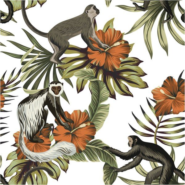 Autocolant decorativ pentru perete Ambiance Morelia, 60 x 60 cm-image-3