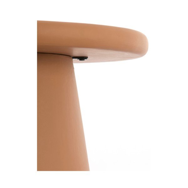 Măsuță de cafea teracotă rotundă ø 70 cm Kulona – Light & Living-image-3