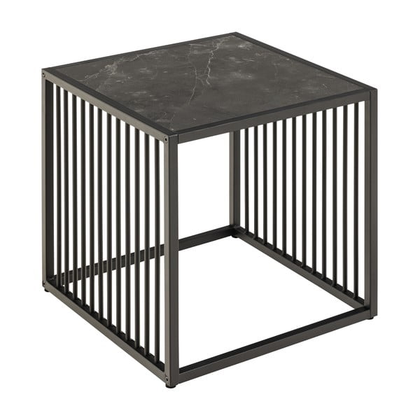 Măsuță auxiliară cu aspect de piatră 40x40 cm Strington – Actona-image-2