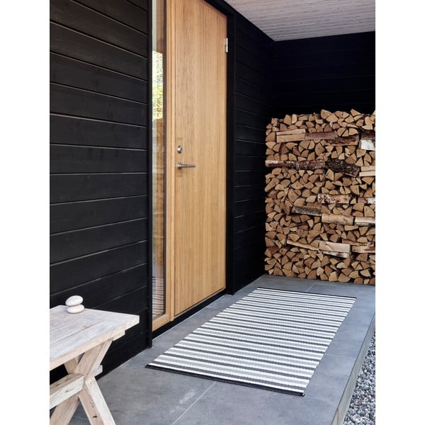 Covor pentru exterior și interior gri/bej 70x120 cm Teo Warm Grey – Pappelina-image-2