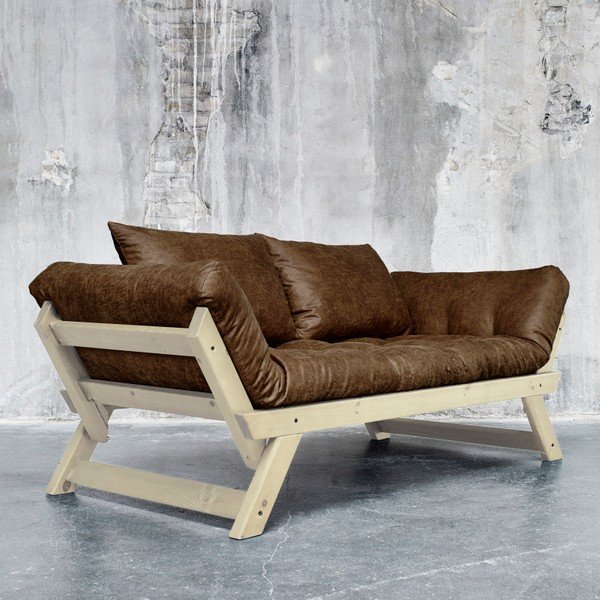 Canapea Karup Vintage Bepop Natural/Mocca-image-2