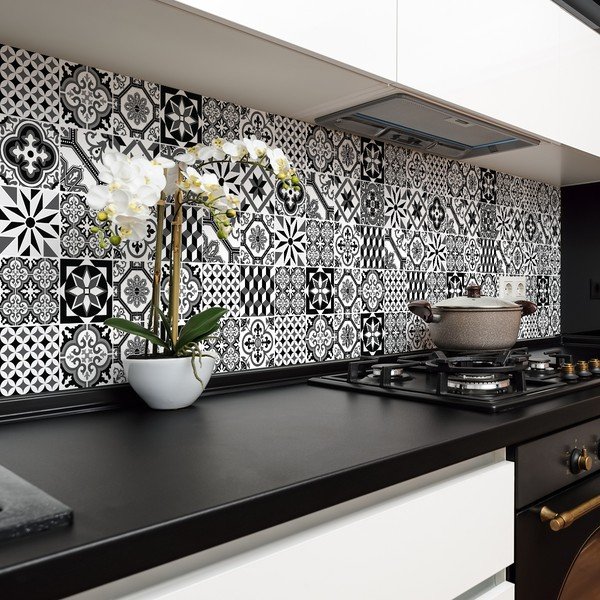 Set de 24 autocolante de perete Ambiance Chikito, 10 x 10 cm-image-2