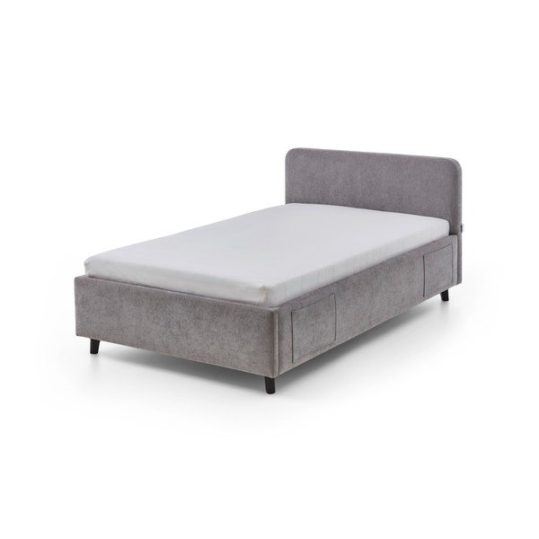 Pat pentru copii  gri fără somieră 120x200 cm Cosy – Meise Möbel-image-4