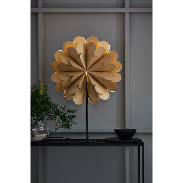 Decorațiune luminoasă aurie ø 45 cm  cu model de Crăciun Maravilla – Markslöjd-image-1