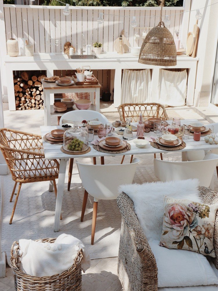 Inspirații: Zonă de dining, Stil romantic