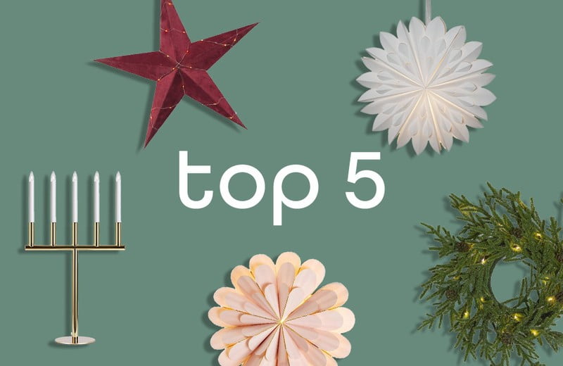 Top 5: lumini de Crăciun pentru casă