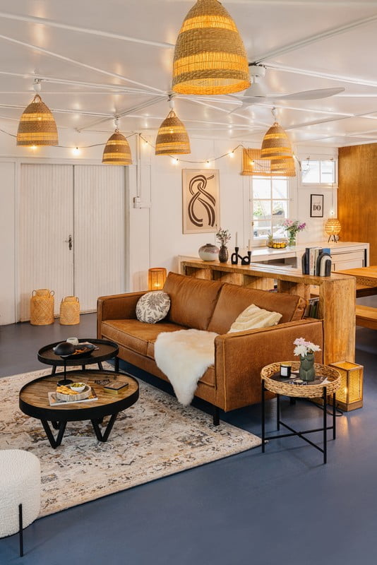 Inspirații: Stil rustic, Sufragerie