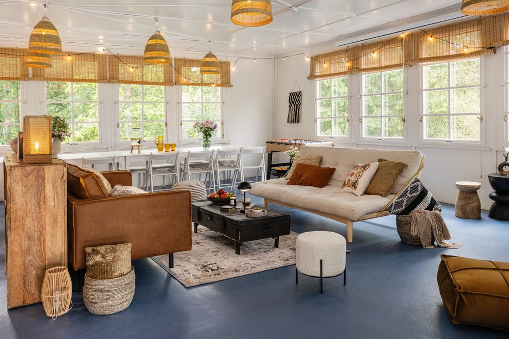 Inspirații: Stil rustic, Sufragerie